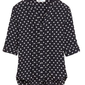 Alice Blue - Corren Pleated Front Blouse